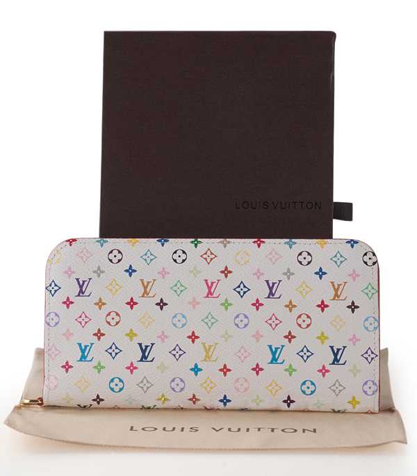 1:1 Copy Louis Vuitton Monogram Multicolore Insolite Wallet M93749 Replica